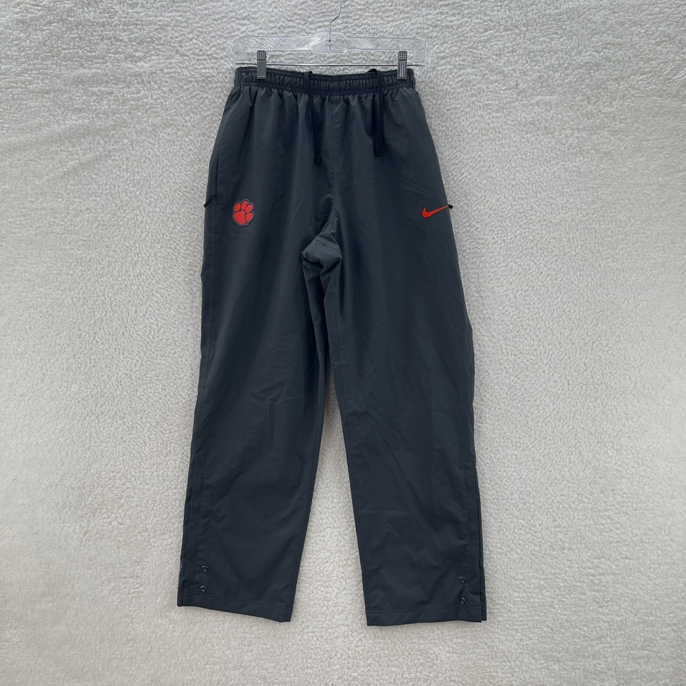 Clemson Tigers Pants Mens L Gray Nike Storm-Fit Waterproof Sports Golf College